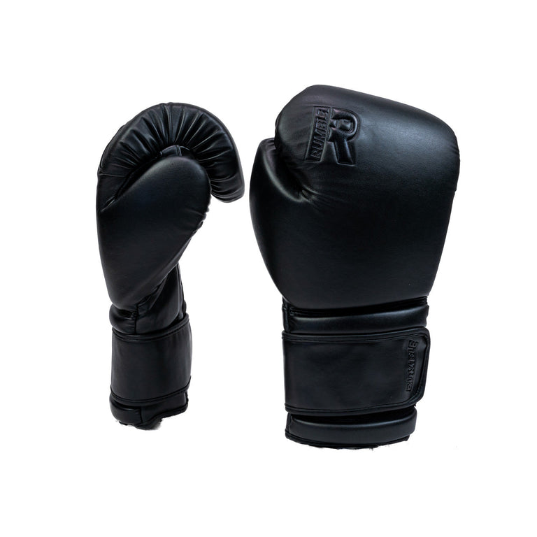 Rumble R-Line Pro Boxing Gloves Black