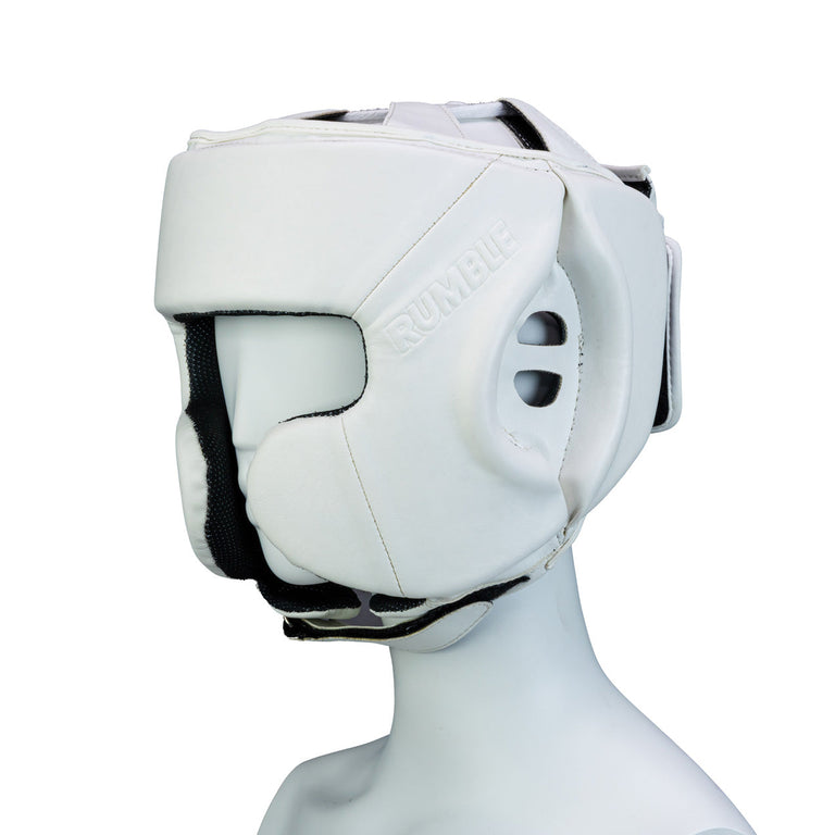 Rumble Head guard R-Line Pro White