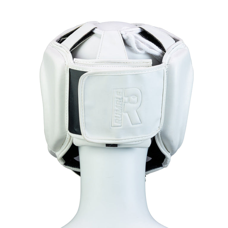 Rumble Head guard R-Line Pro White