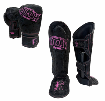 Rumble Kickboxing Set Kids Camo 2.0 Black/Pink