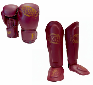 Rumble Kickboxing Set Kids Classic Burgundy/Gold