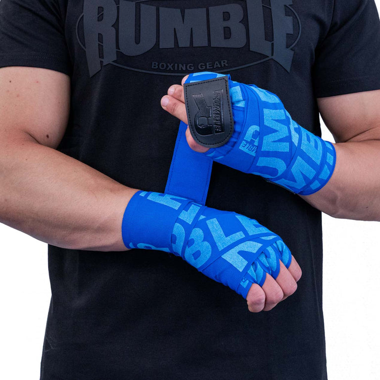 Rumble Hand wrap Elastic Pro Blue