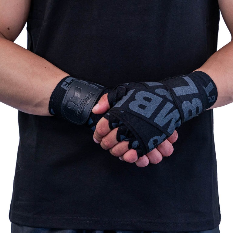 Rumble Hand wrap Elastic Pro Black
