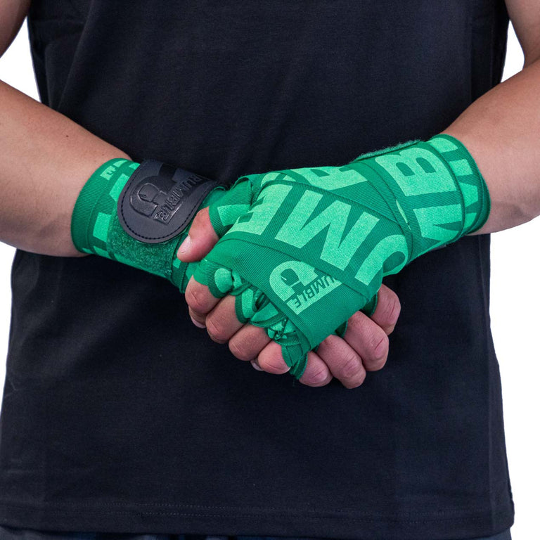 Rumble Hand wrap Elastic Pro Green
