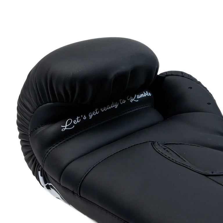 Rumble Boxing Gloves PU Beginner Black/White