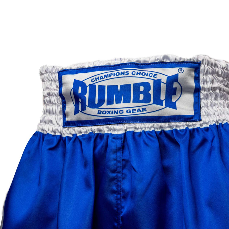 Rumble Boxing Shorts Blue RSB-2