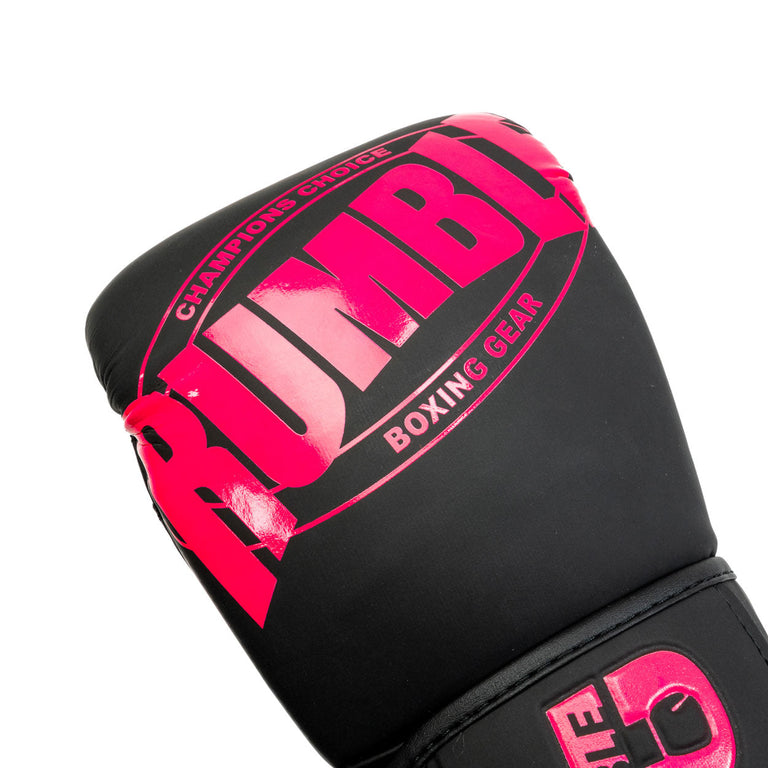 Rumble Punching Gloves Ready 2.0 PU Black/Pink