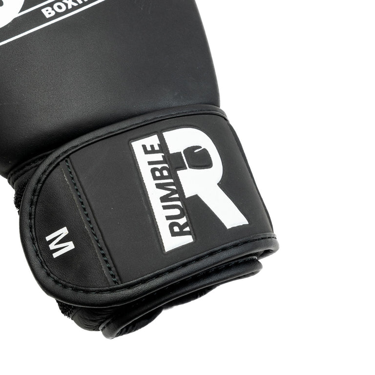 Rumble Punching Gloves Ready 2.0 Leather Black/White