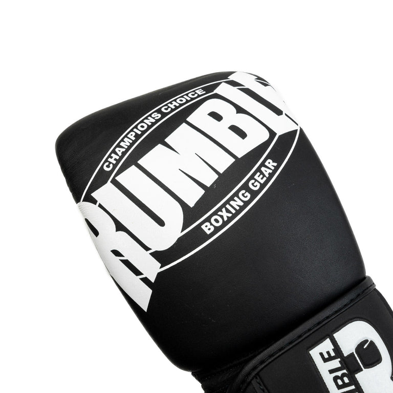 Rumble Punching Gloves Ready 2.0 Leather Black/White