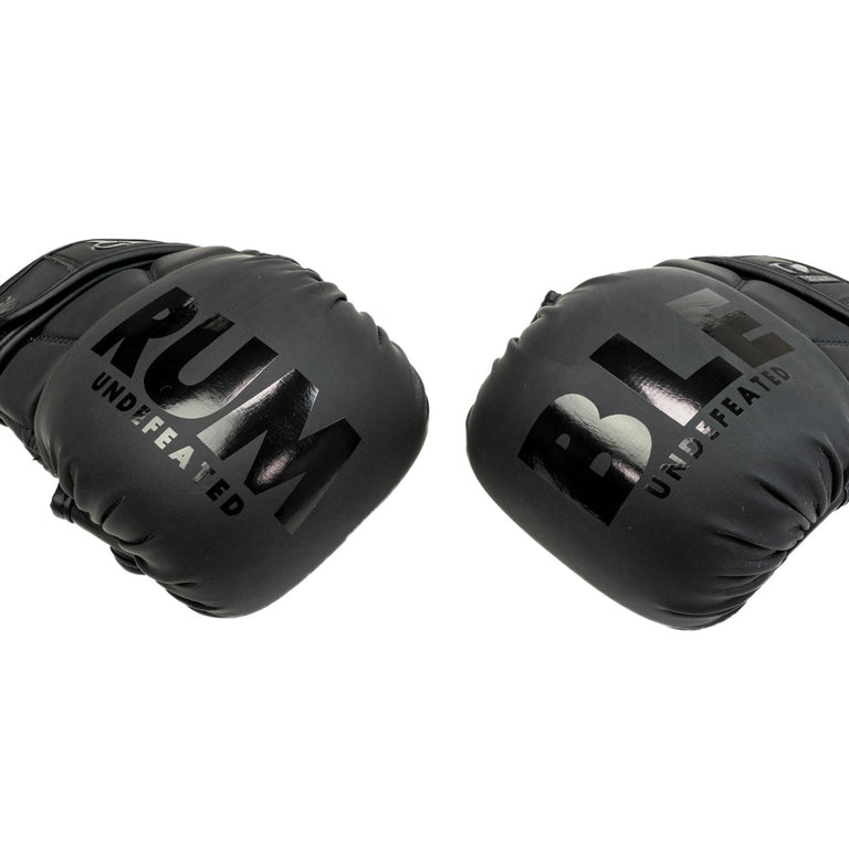 Rumble MMA Gloves PU Undefeated Black/Black