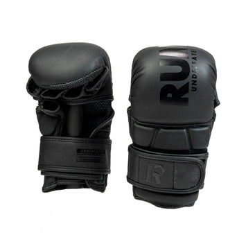 Rumble MMA Gloves PU Undefeated Black/Black