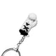 Rumble Keychain White