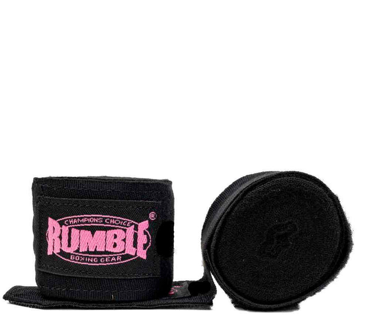 Rumble Hand wrap Elastic Black/Pink