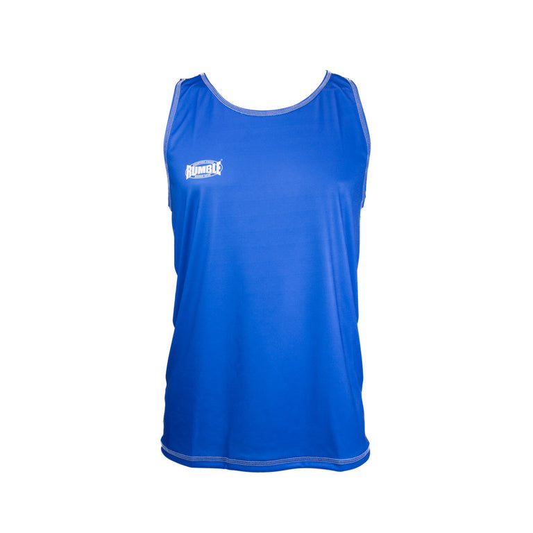 Rumble Boxing Singlet Blue RTSB-2