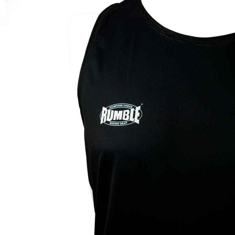 Rumble Boxing Singlet Black RTSB-3