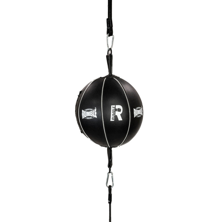 Rumble Punching Ball Black Double End Ball