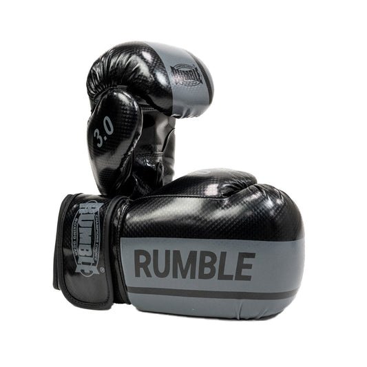 Rumble Boxing Gloves Ready PU 3.0 Black-Grey