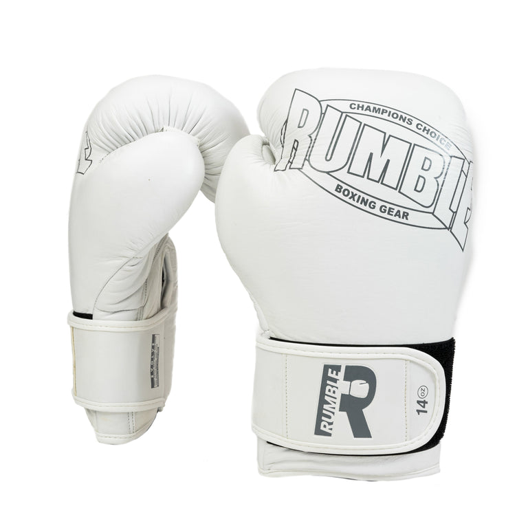 Rumble Boxing gloves Leather Evolve White/Grey