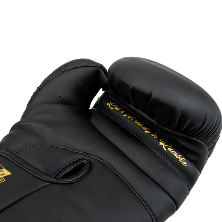 Rumble Boxing Gloves PU Beginner Black/Gold