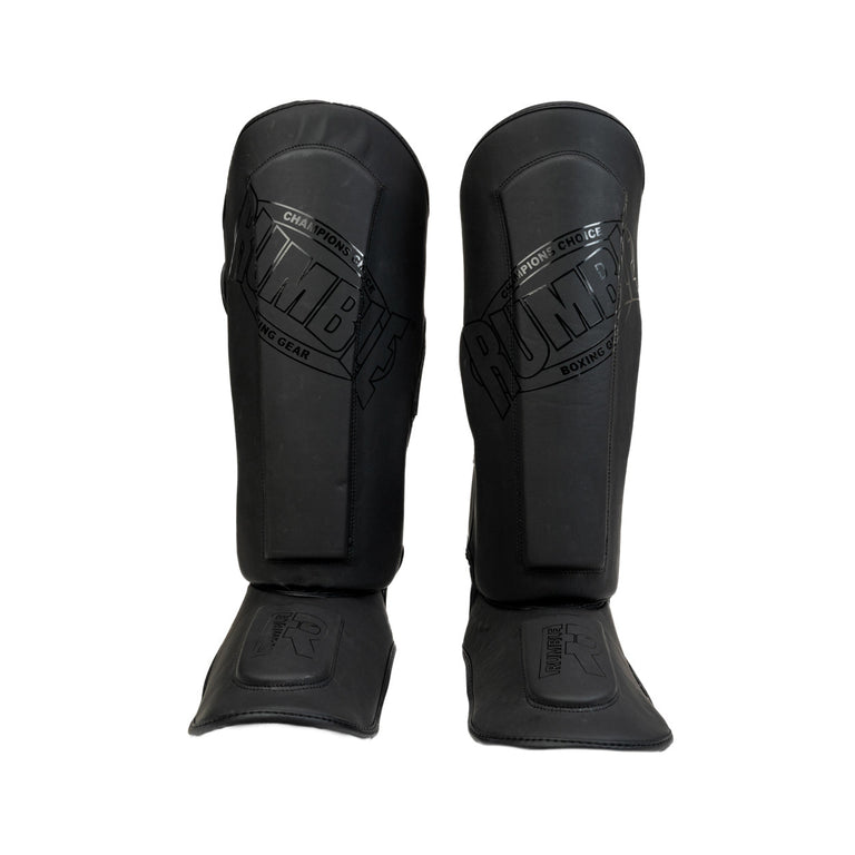 Rumble Shin guards Evolve Black/Black