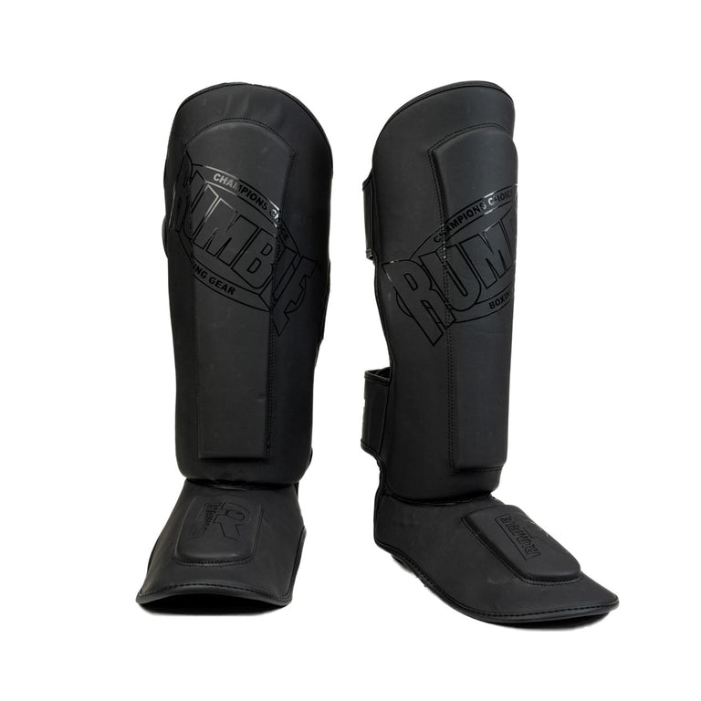 Rumble Shin guards Evolve Black/Black