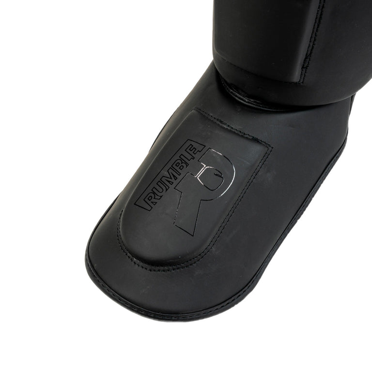 Rumble Shin guards Evolve Black/Black