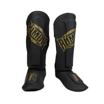 Rumble Shin Guards Evolve Black/Gold