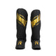 Rumble Shin guards PU Beginner Black/Gold