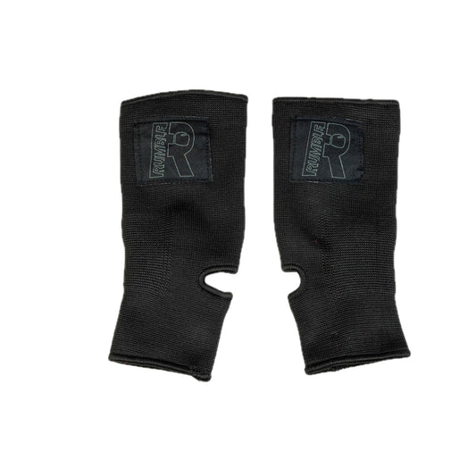 Rumble Ankle Sock Black -R-logo
