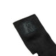 Rumble Ankle Sock Black -R-logo