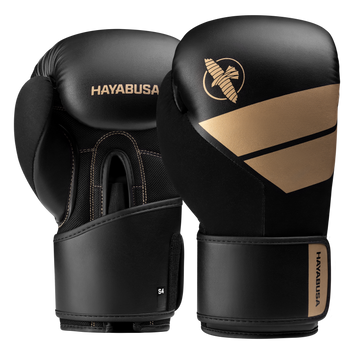 Hayabusa Boxing Gloves S4 Black/Gold