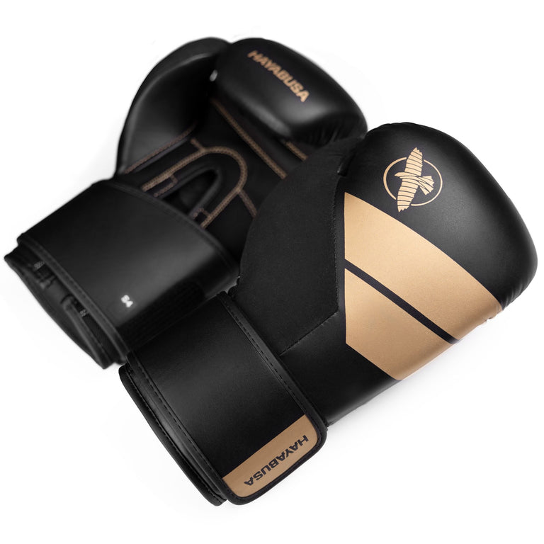 Hayabusa Boxing Gloves S4 Black/Gold