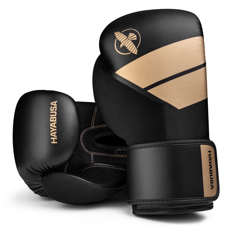 Hayabusa Boxing Gloves S4 Black/Gold