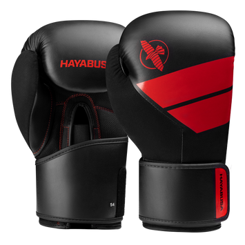 Hayabusa Boxing Gloves S4 Black/Red