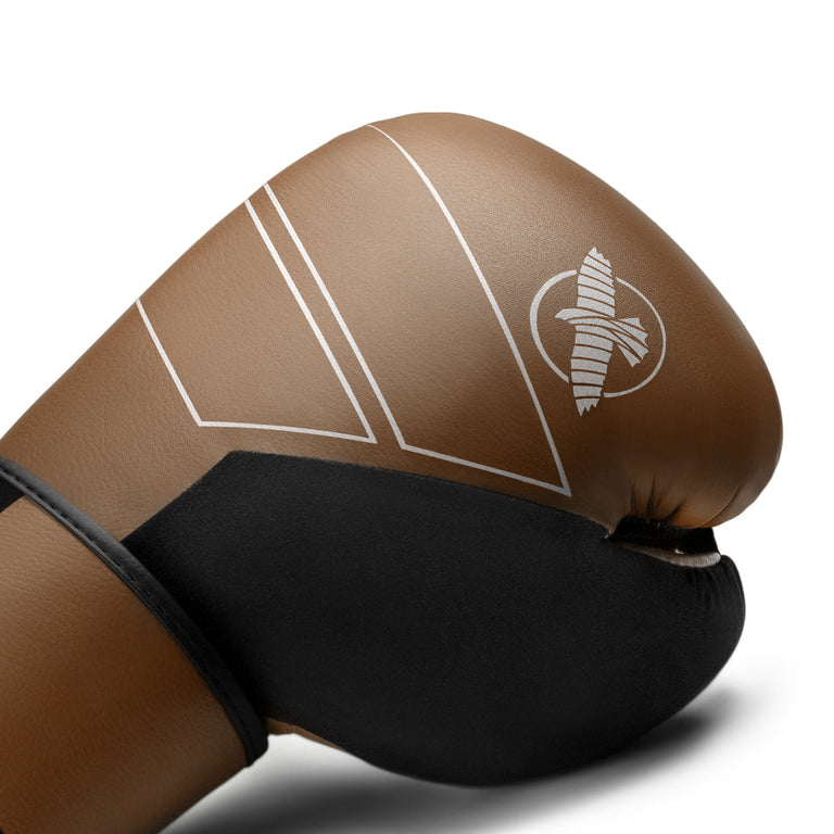 Hayabusa Boxing gloves S4 Leather Gold Brown