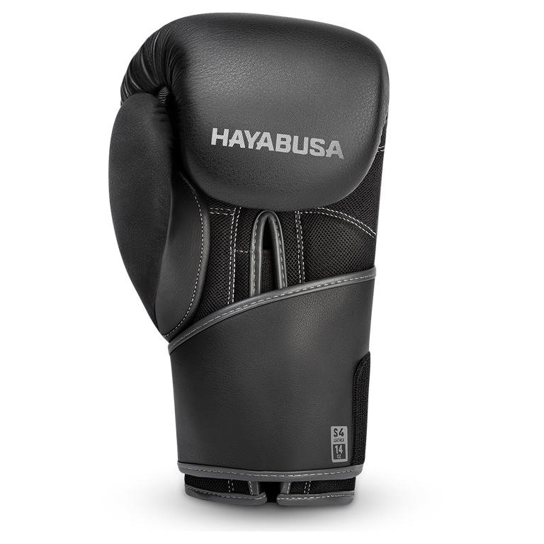 Hayabusa Boxing Gloves S4 Leather Black