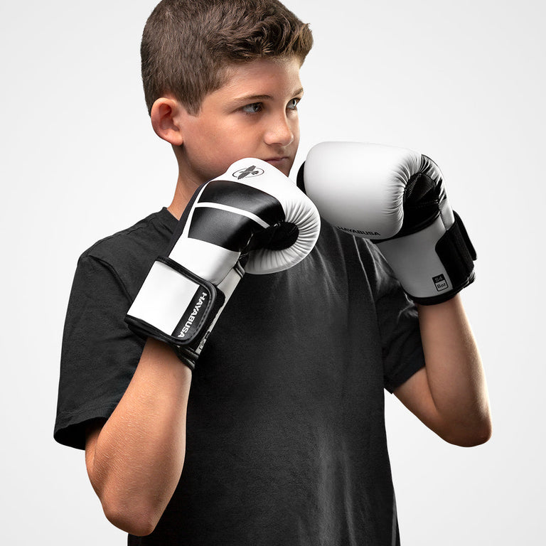 Hayabusa Boxing Gloves Kids S4 White