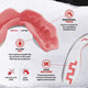 Safejawz Extro Pink Fangs