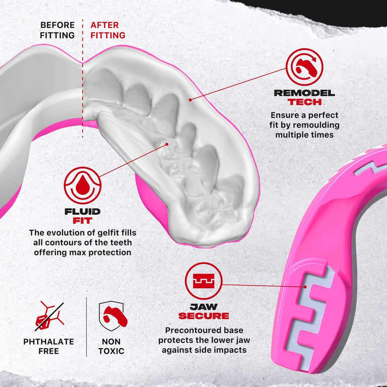 Safejawz Extro Pink Viper