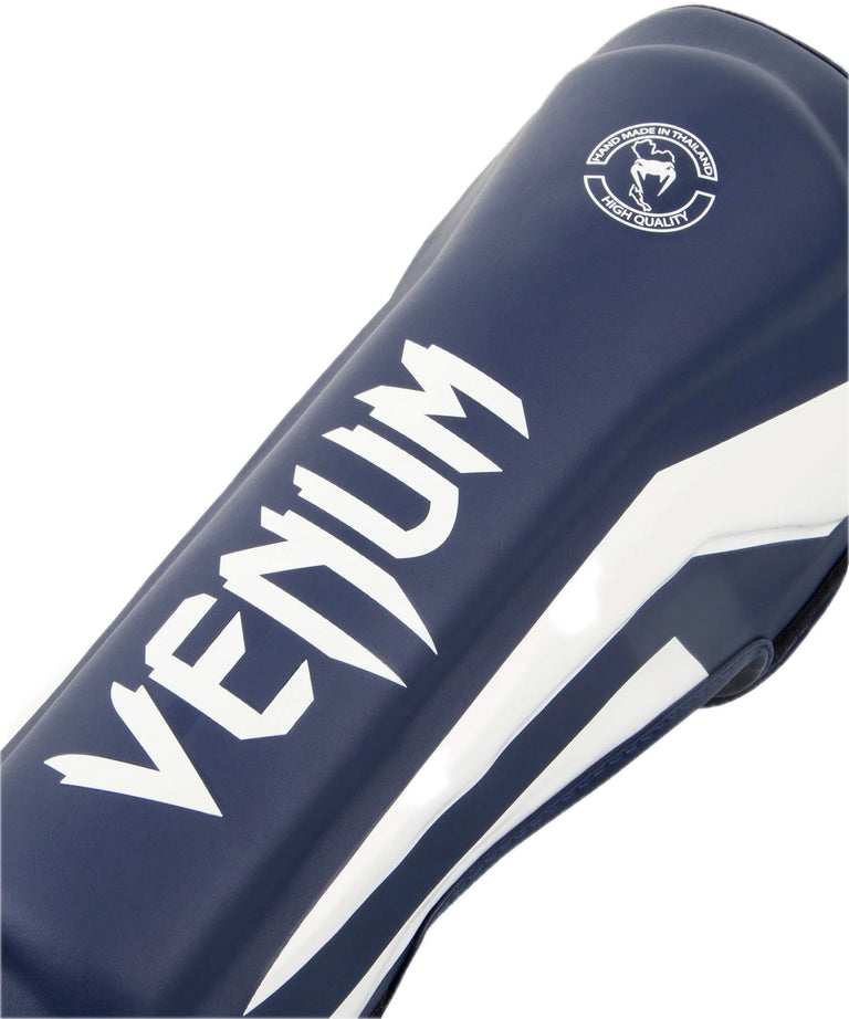 Venum Shin Guards Elite Blue/White