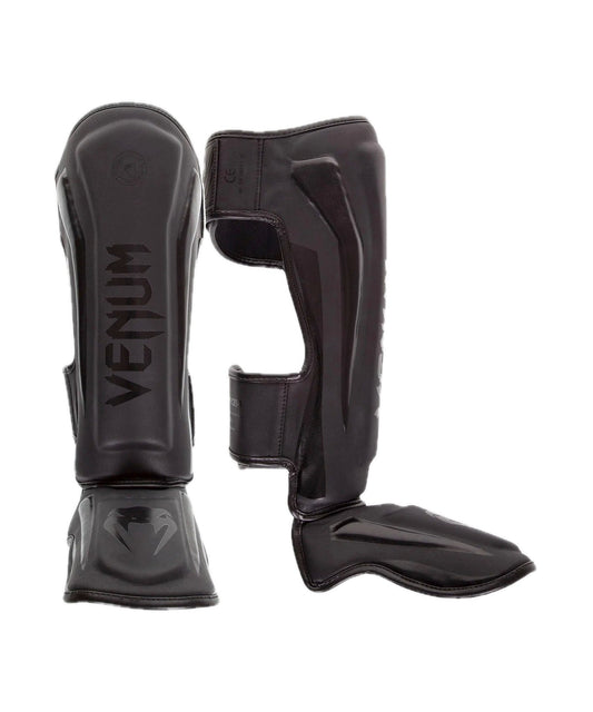Venum Shin Guards Elite Black/Black