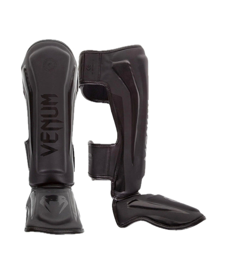 Venum Shin Guards Elite Black/Black