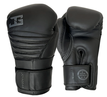 Joya Gear Boxing Gloves Falcon Black/Black Leather