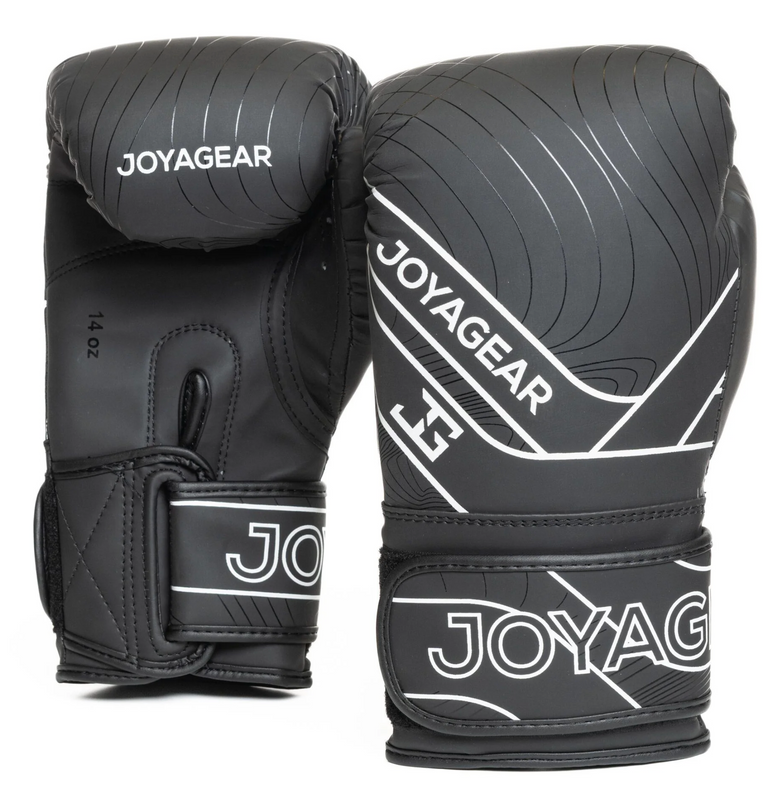 Joya Gear Boxing Gloves Essential Black/White