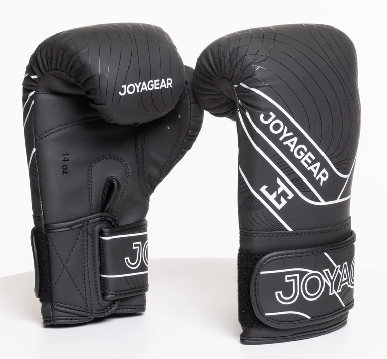 Joya Gear Boxing Gloves Essential Black/White