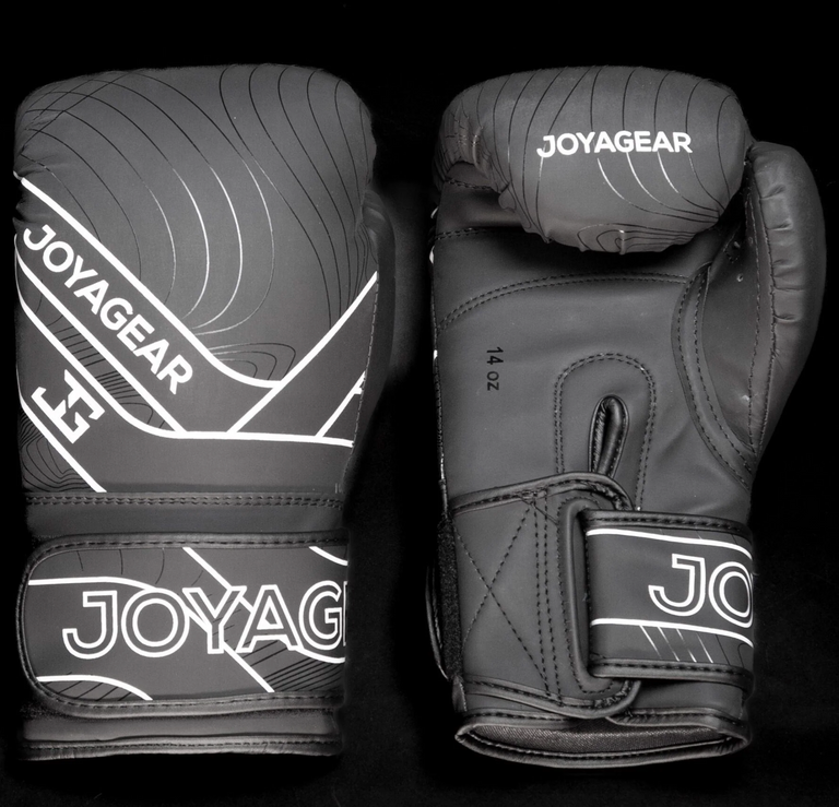 Joya Gear Boxing Gloves Essential Black/White