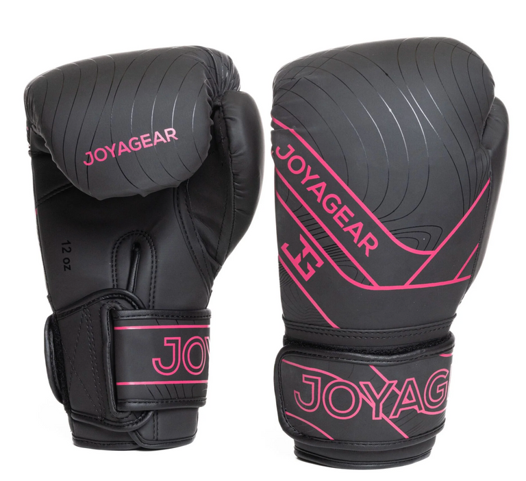 Joya Gear Boxing Gloves Essential Black/Pink