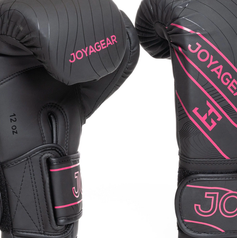 Joya Gear Boxing Gloves Essential Black/Pink