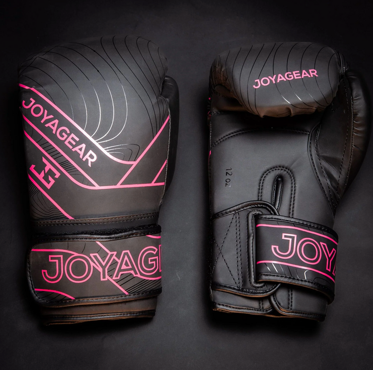 Joya Gear Boxing Gloves Essential Black/Pink
