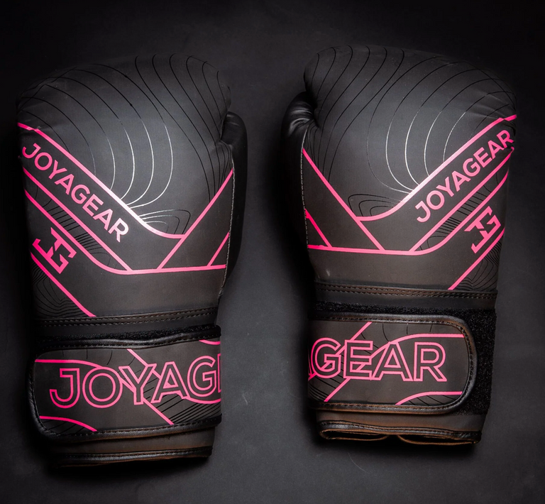 Joya Gear Boxing Gloves Essential Black/Pink
